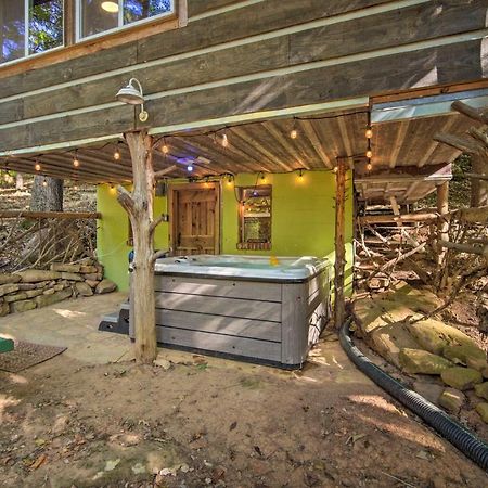 The Treehouse Cabin Creekside Home With Hot Tub! Summerville 外观 照片